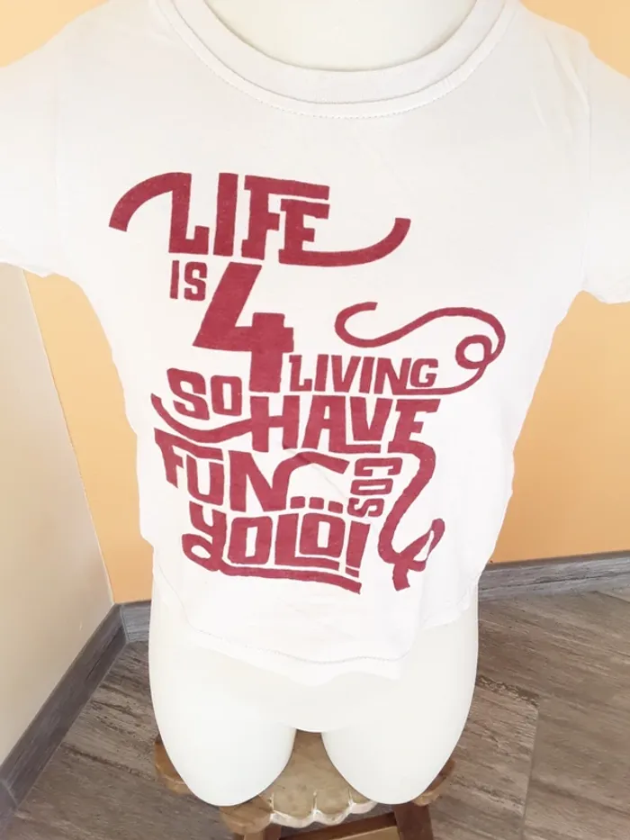 Tee shirt manches courtes 3 ans (98 cm) - photo numéro 3