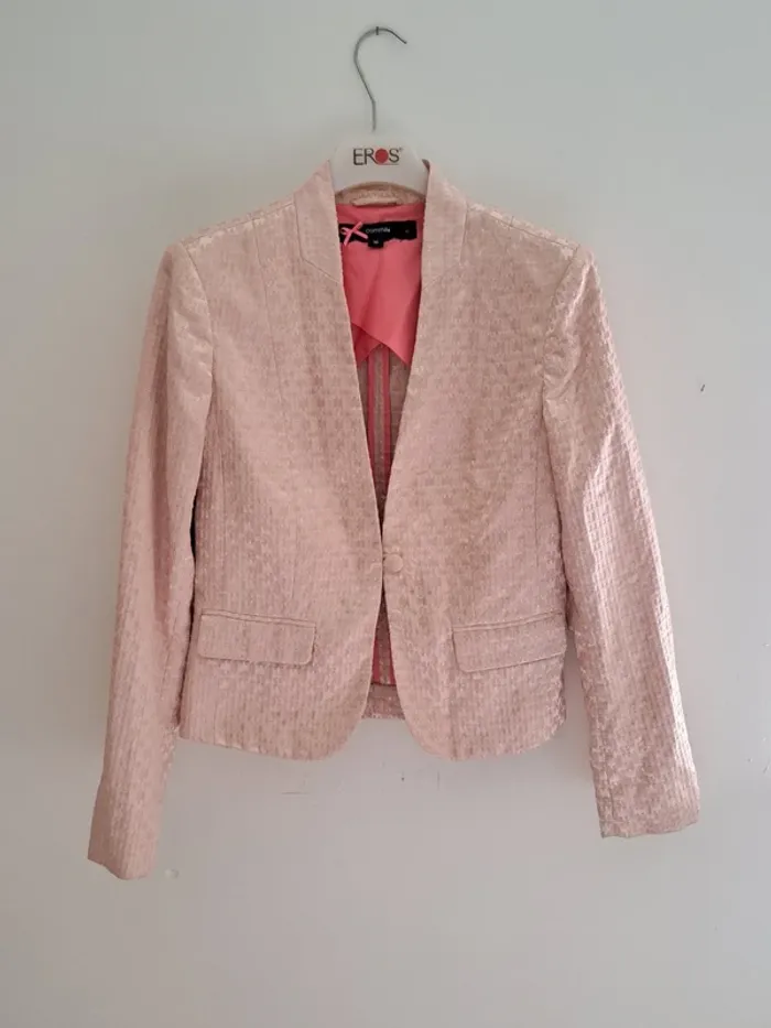 Veste Blazer rose gold - taille 36 - Comma - élégant classe