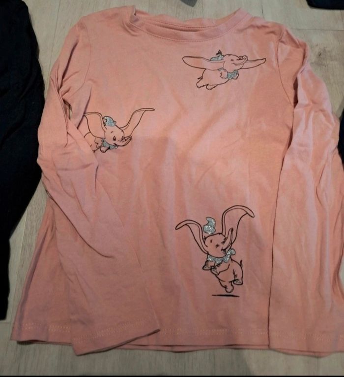 Lot de t-shirts à manches longues neufs 6ans fille - photo numéro 7