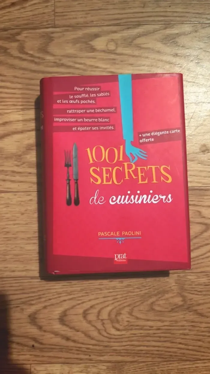 1001 secret de cuisiniers - livre de cuisine - photo numéro 1