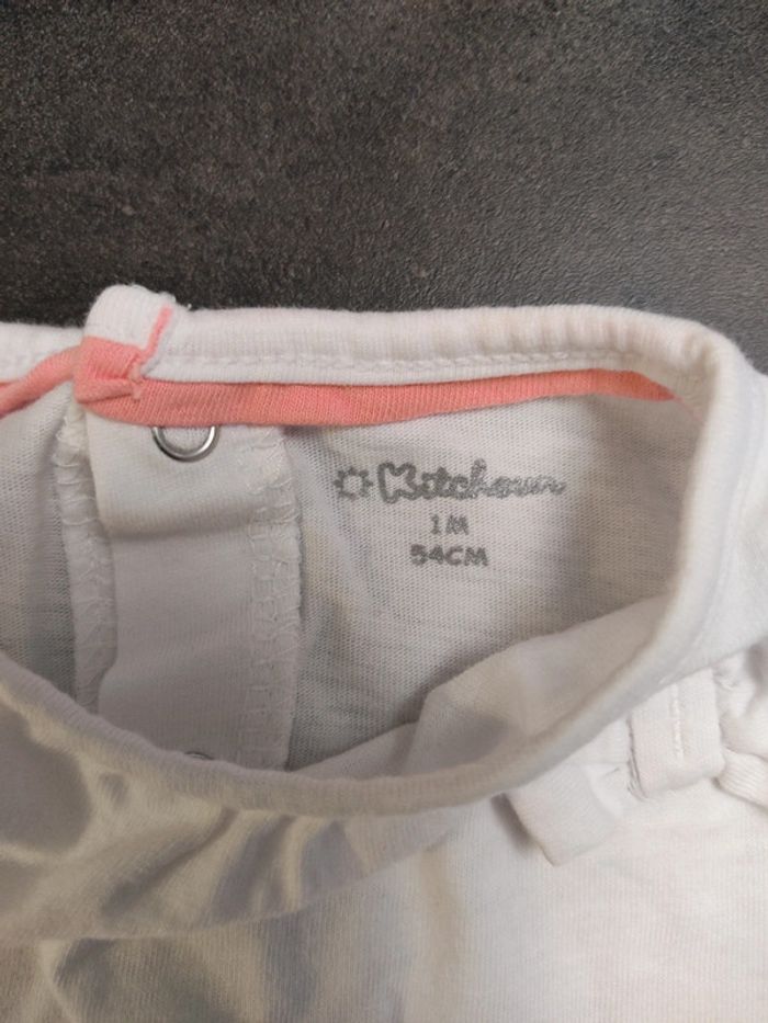 Ensemble 1 mois pantalon et t-shirt manches longues - photo numéro 6