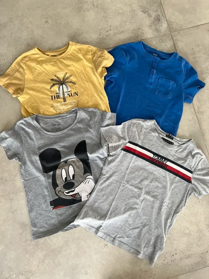 Lot t-shirts garçons 10 ans