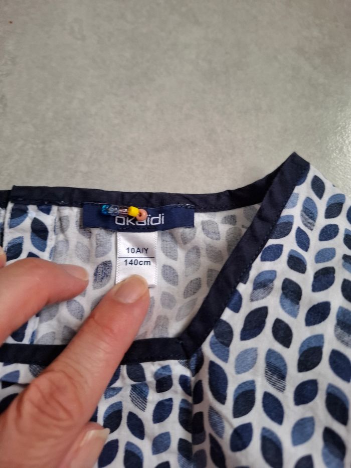 Blouse okaidi 10 ans - photo numéro 3