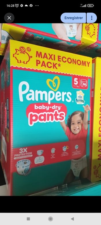 Pants Pampers taille 5