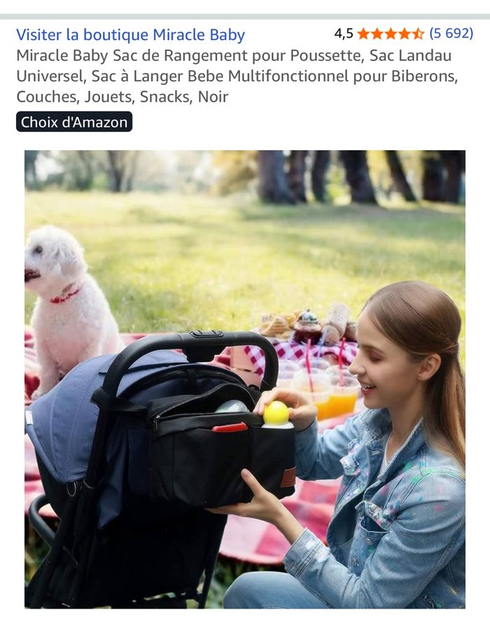 Organisateur de poussette - photo numéro 6