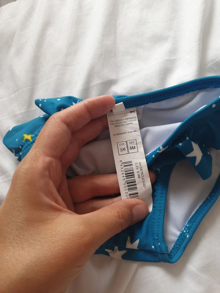 Maillot de bain gocco 3/6m neuf - photo numéro 2