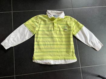 Polo manches longues garçon NKY 8 ans