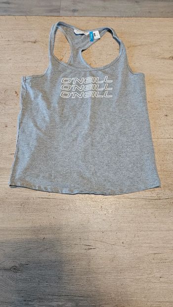 Débardeur de sport gris, O'Neill, taille S, nickel