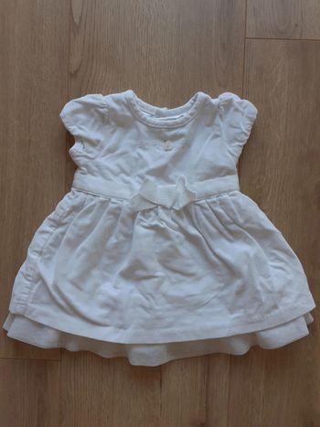 Robe fille blanc 3 mois Sergent Major