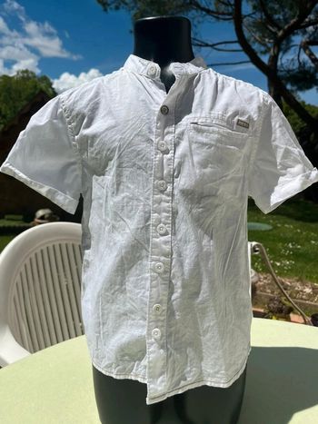 Chemise sans manche blanche orchestra taille 6 ans