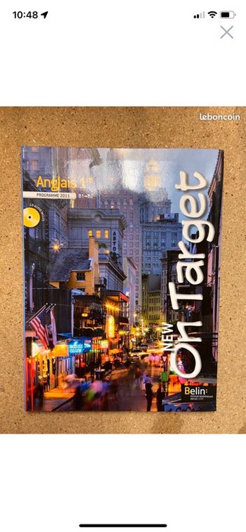 Anglais 1ere New on target