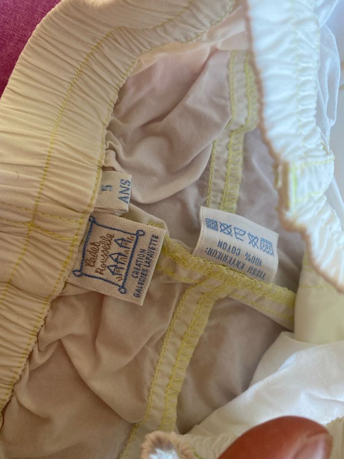 Pantalon léger jaune  5 ans - photo numéro 3
