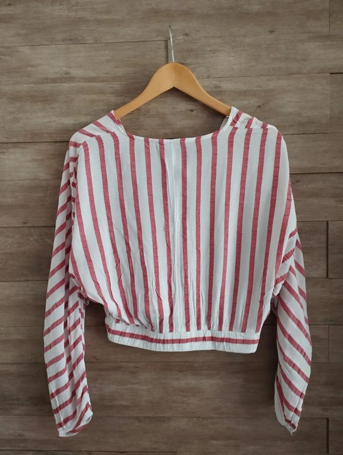 Croc blouse cache coeur Bershka TM - photo numéro 5