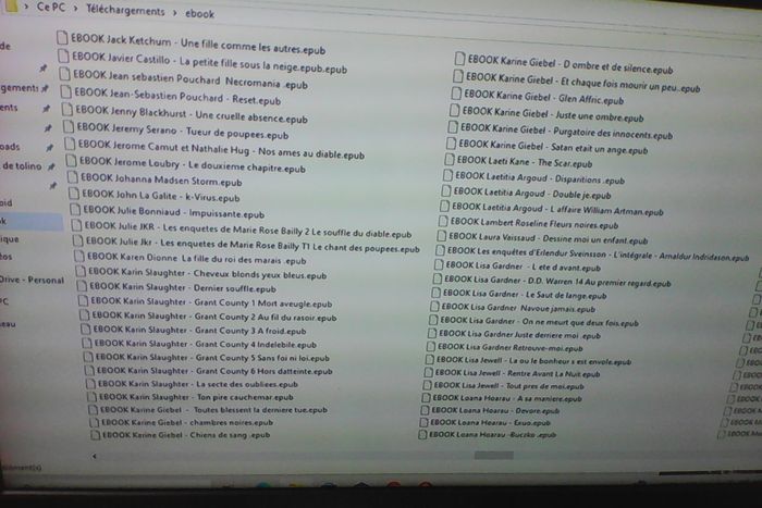 Liseuse Tolino Vision 2 avec plus de 1850 ebooks thriller/policiers/suspenses - photo numéro 8