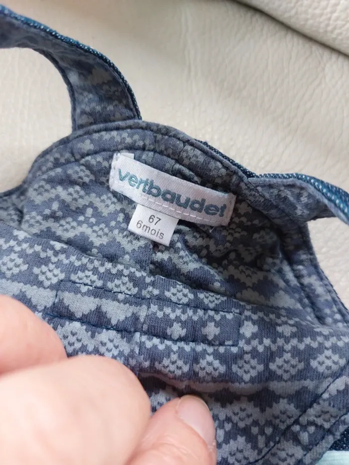 Ensemble bébé 6 mois vert baudet - photo numéro 5