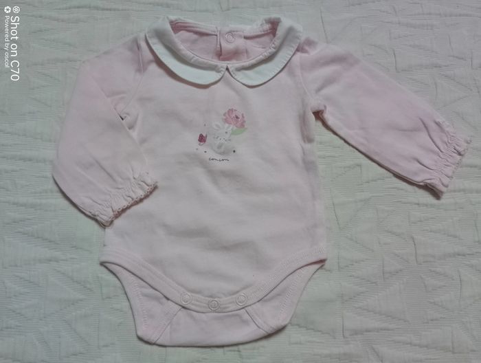 Sergent Major body rose lapin col 1 mois