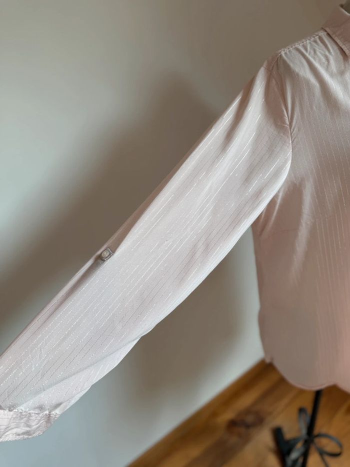 superbe blouse fluide coupe chemise en coton grain de malice 48 - photo numéro 4