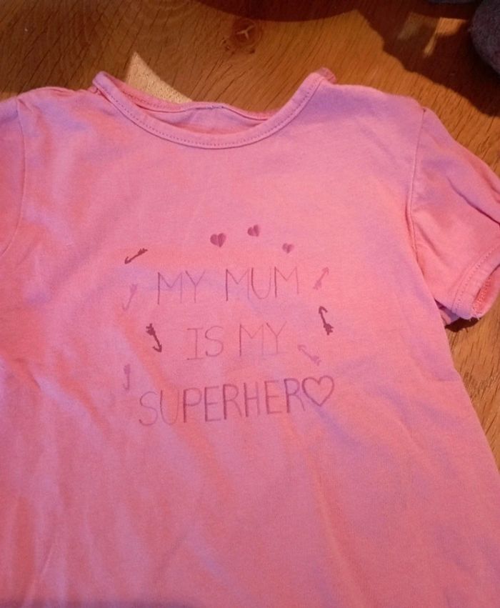 Lot de 2 t-shirt taille 6 mois en très bon état - photo numéro 3