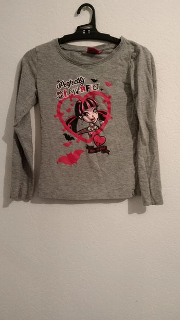 tee shirt monsterhigh fille 10 ans