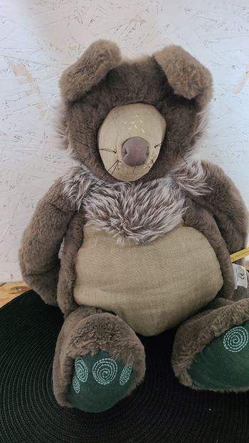 Peluche Loup Brindille Moulin Roty Rendez vous chemin du Loup