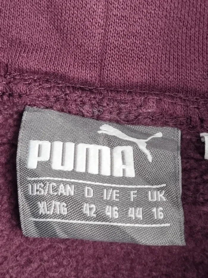Pull col montant Puma violet – Taille XL Femmes - photo numéro 5
