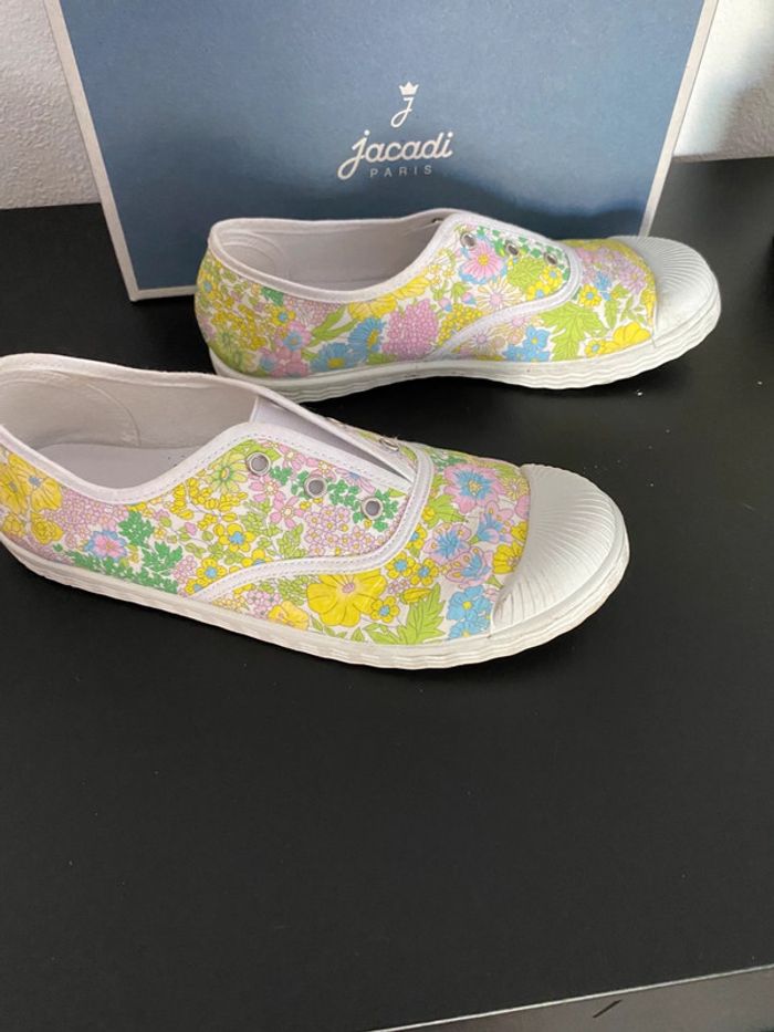 Chaussures en toile liberty jacadi pointure 33 - photo numéro 3
