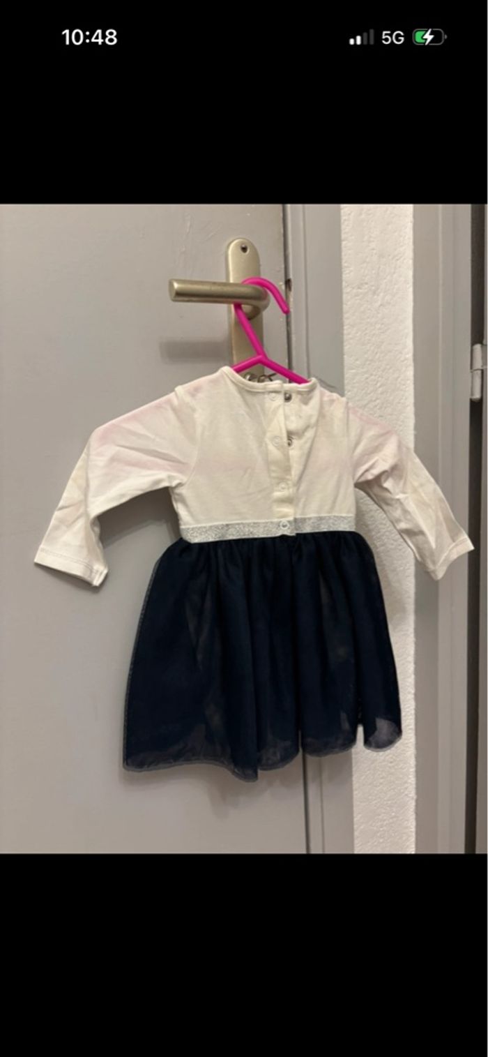 Robe manches longues body intégré Disney baby 3 mois - photo numéro 4