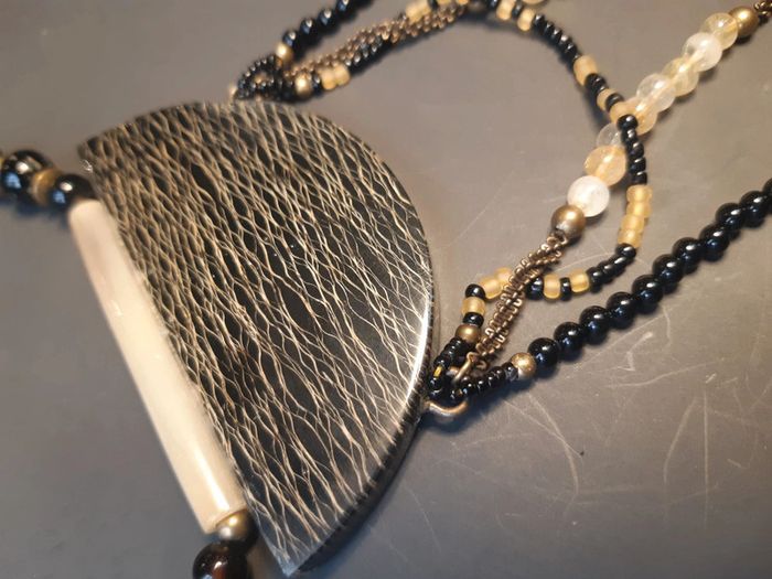 Nature collier été + pochette en tbe - photo numéro 2