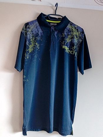 Polo noir Atlas For Men Taille M
