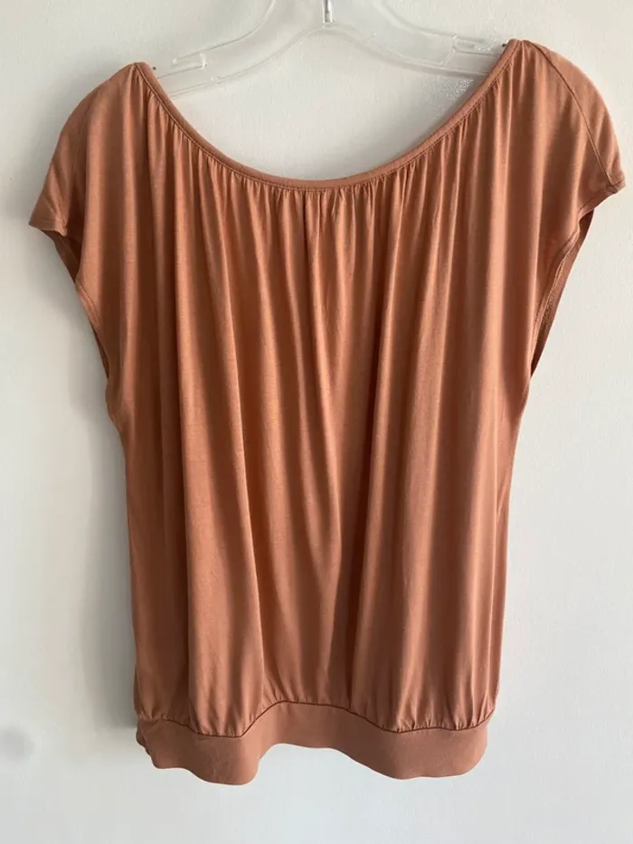 Top sans manche H&M Terracotta - photo numéro 5
