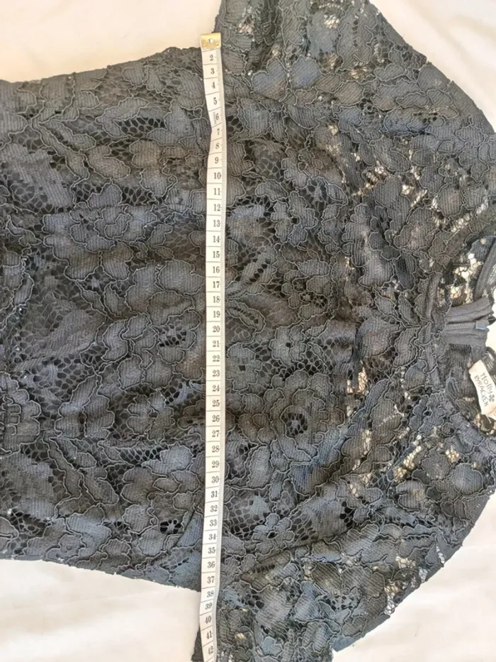 Robe noire dentelle Molly Bracken taille S - photo numéro 6