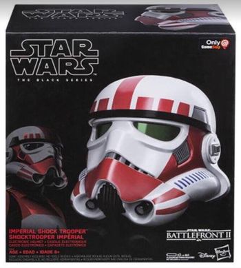 HASBRO – Star wars - Imperial Shock Trooper The Black Series Helmet. Neuf
