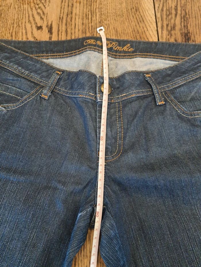 Jolie Jeans 7/8ème marine Pinkie fr 42 eu 40 - photo numéro 10