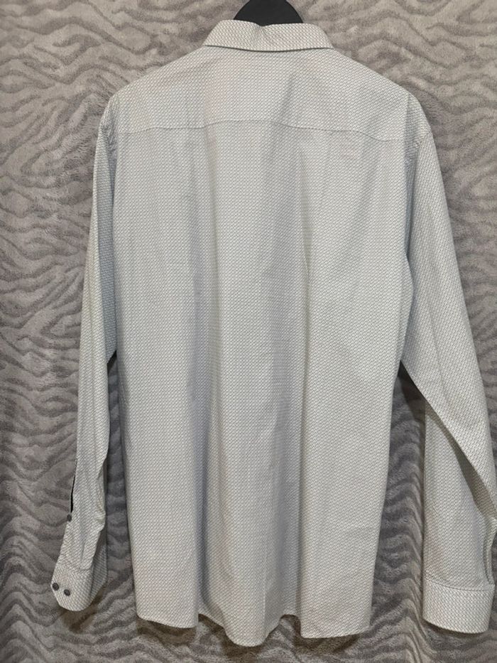 Roy Robson - Chemise à motifs, Blanche, taille XL - photo numéro 4