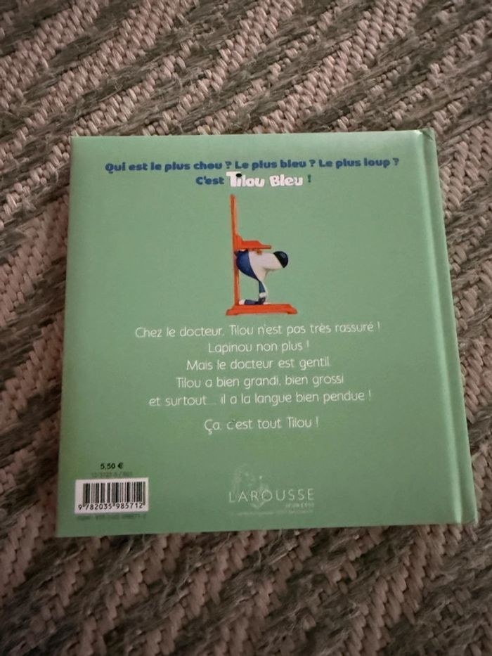Livre Tilou bleu va chez le docteur - photo numéro 2