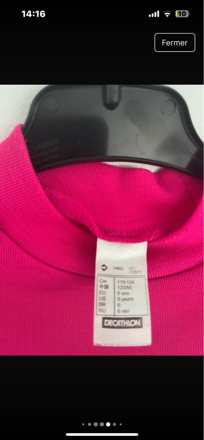 Lot 8 vêtements 6 ans hiver fille