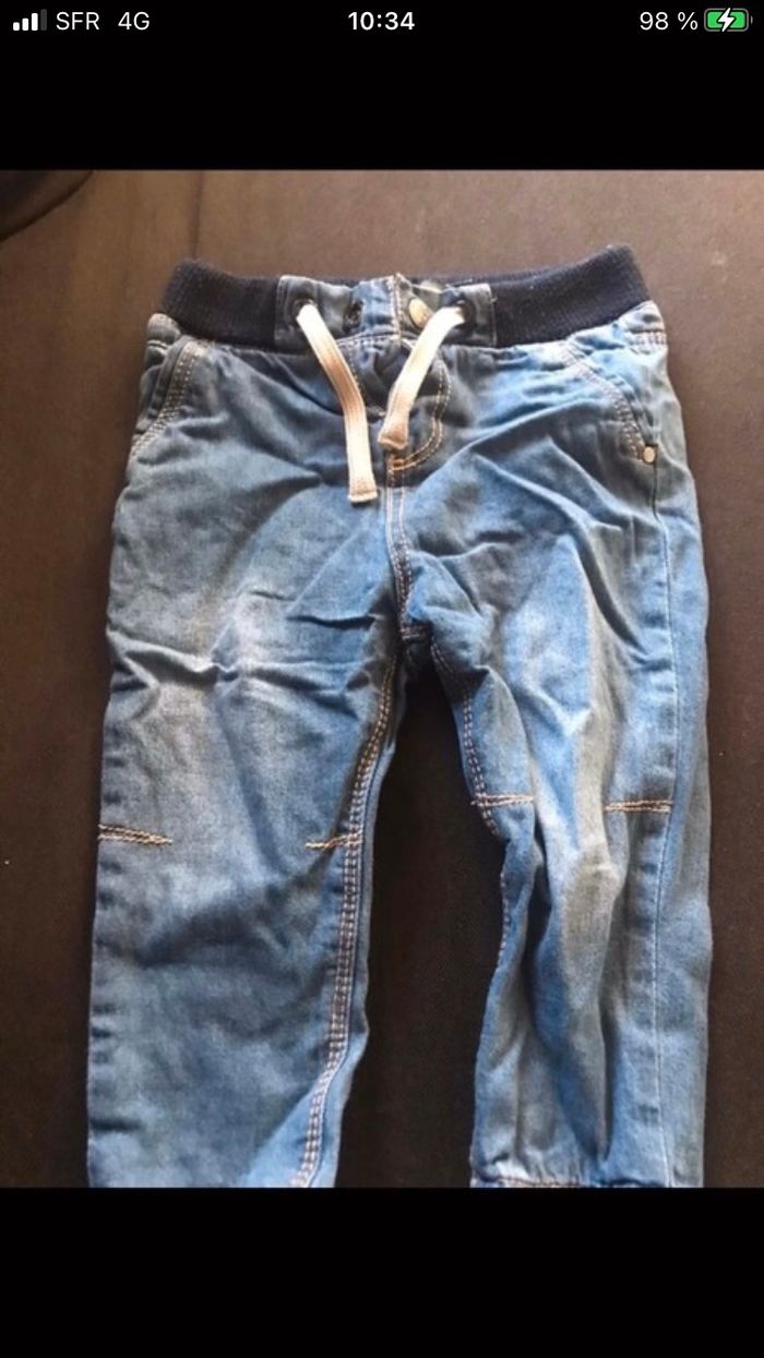 Jean et polo 12 mois