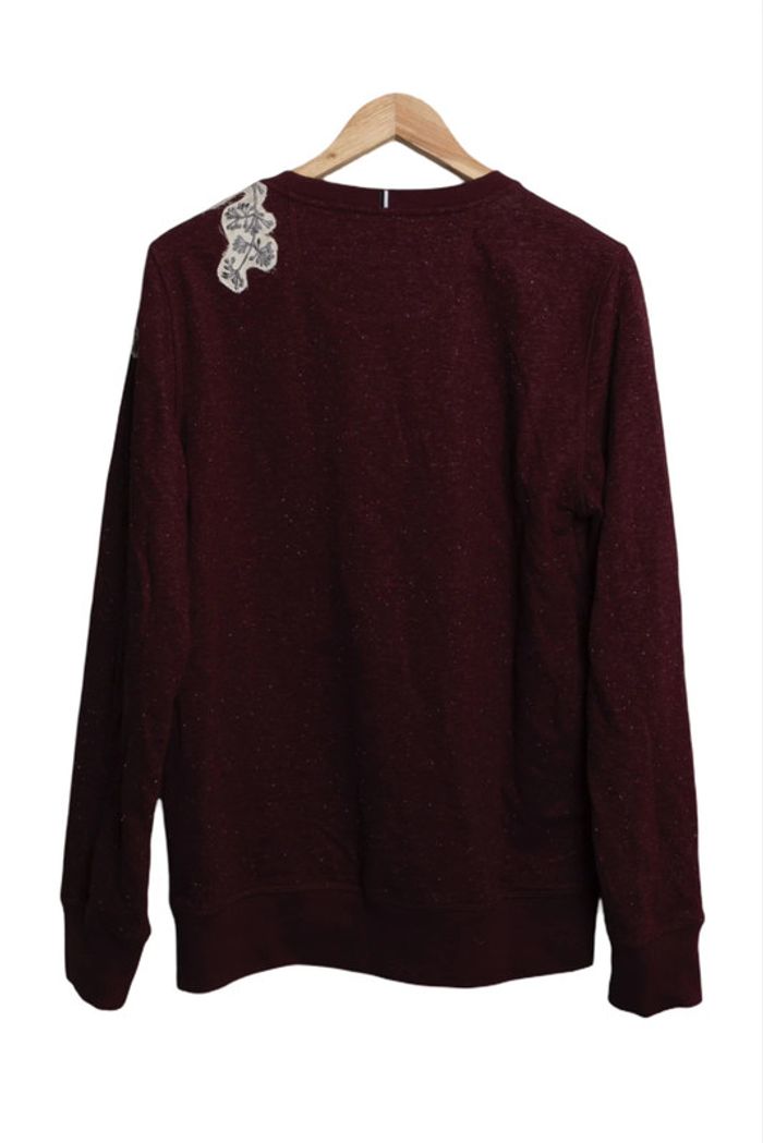 Sweat Faguo Bordeaux – Neuf avec Étiquette – Taille M - photo numéro 6