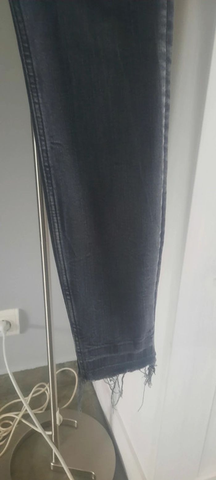 Jeans noir femme taille M - photo numéro 3