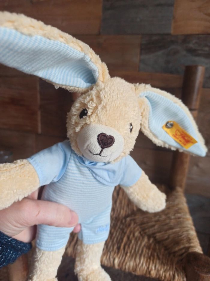 peluche lapin steiff tbe - photo numéro 8