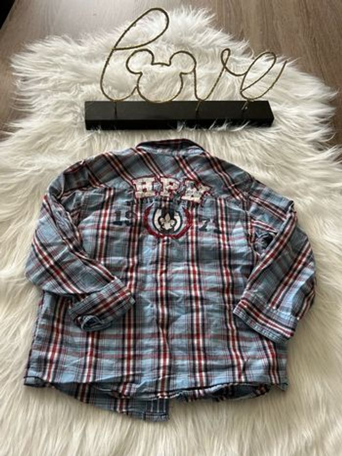 Très belle chemise à carreaux 🥰 HPW 4 ans - photo numéro 3