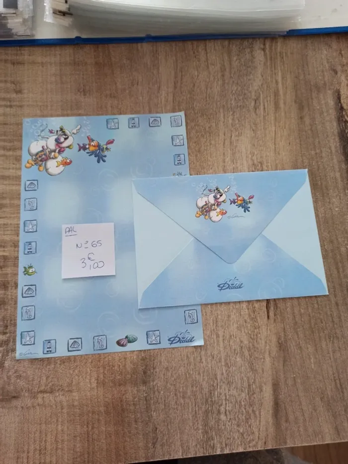 Papier à lettre Diddl 65 3,00€