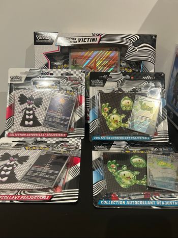 lot de coffrets Pokémon noir et blanc 10.5