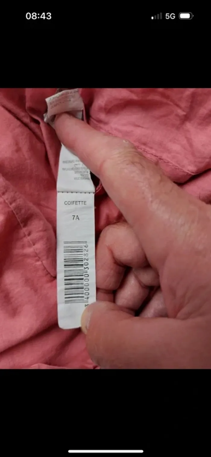 Robe en velours Sergent Major taille 7 ans - photo numéro 4