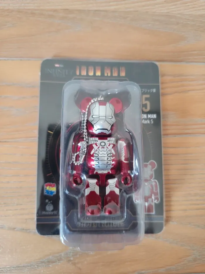Iron man bearbrick mark 5 - photo numéro 2