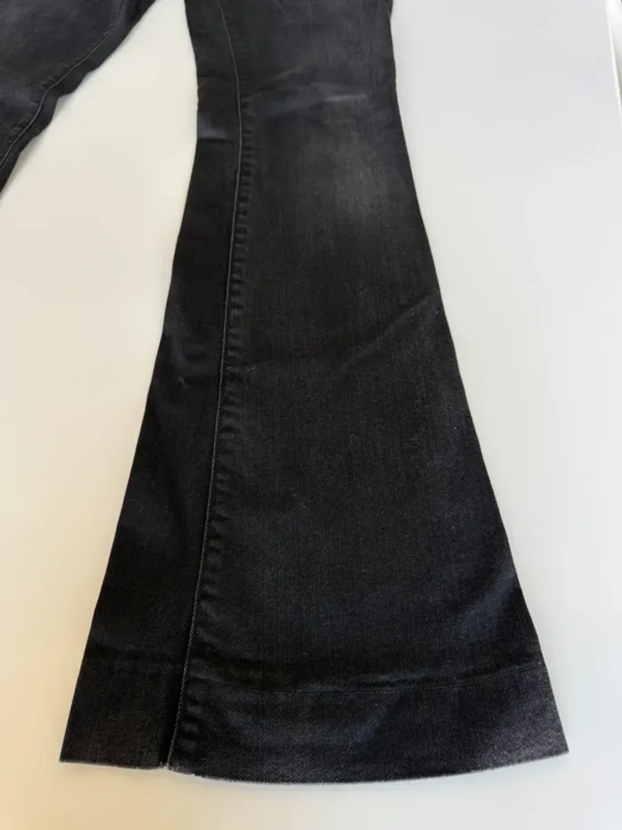 Jeans noir flare notify paris - photo numéro 2