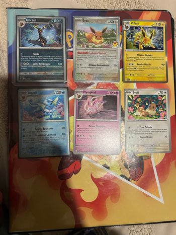 Lot 5 cartes Pokémon