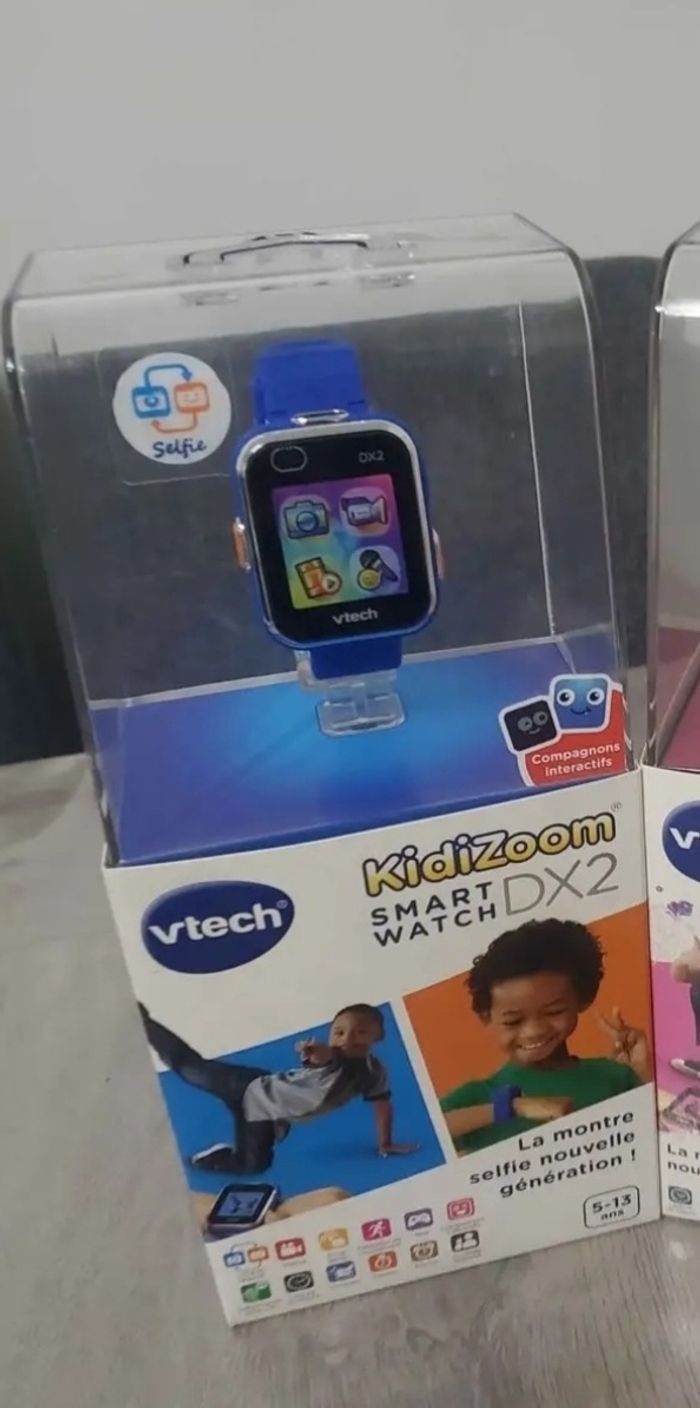 Montre VTECH Kidizoom Smart Watch Bleu.