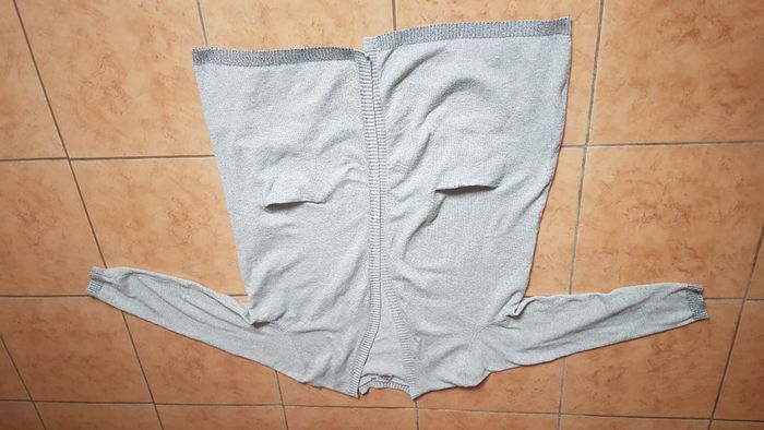 Long gilet femme 54-56 gris Rock your Curves