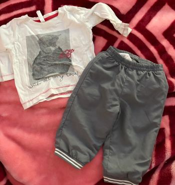 Ensemble gris et blanc